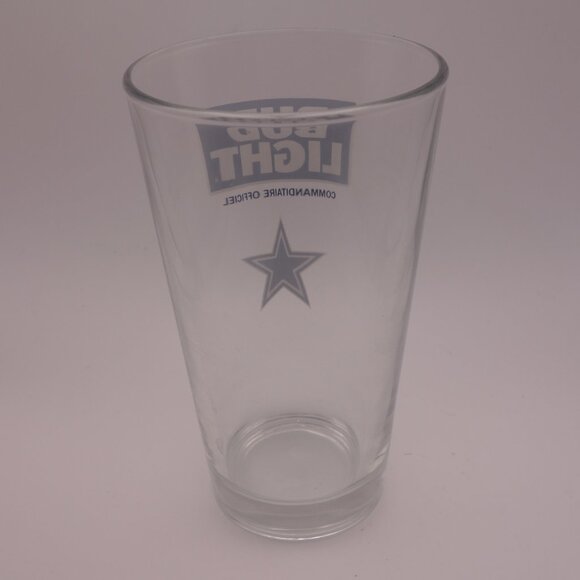NFL Dallas Cowboys Commanditaire Officiel Beer Glass - Picture 8 of 8